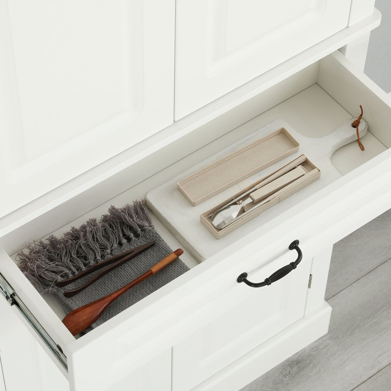 Winston Porter Dontrail 71" Kitchen Pantry & Reviews Wayfair